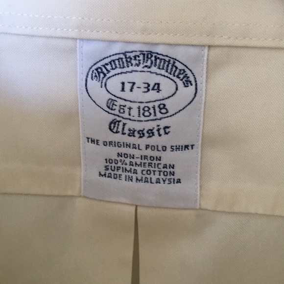 BROOKS BROTHERS MENS SUPIMA COTTON SHIRT - Picture 2 of 5